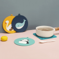 Miniatyrbillede 3 af 3: Cartoon Isoleringsmåtte Bordmåtte Anti-skoldning Pottemåtte Creative Household Cute Bowl
