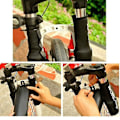 Miniatyrbillede 3 af 4: 2 stk Swallow Tail Mtb Dele Cykel Mudguard Wings Cykelskærme Front Bag-7