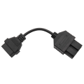 Pikkukuva 2 / 5: Obd 2 Kaapeli Kia 20 Pin - 16 Pin Obd2 Obd Diagnostic Tool Scanner Code Reader Adapter Auto Conne black