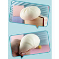 Miniatyrbillede 3 af 3: Dumpling Squishy Fidget Legetøj, Dumpling Stressbold Dampet Fyldt Bolle Klemmende Stressaflastningslegetøj, Dejbolde Squishy Dumpling