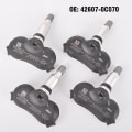 Miniatyrbillede 1 af 4: 4 stk. bildæktryksovervågningssensor Tpms 42607-08010 til Toyota Sequoia Sienna Tundra 2008-2013