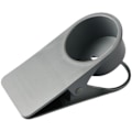 Miniatyrbillede 1 af 5: Creative Vandkopholder Bord Sideholder Clip Multifunktionel Kaffe Drikke Kopholder Skrivebord Fast Kopholder Skrivebord Opbevaring Clip| | Gray