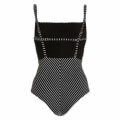 Pikkukuva 3 / 5: Naisten loma eurooppalainen ja amerikkalainen Y18 Stripe kaksiosainen set S
