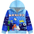 Miniatyrbild 1 av 2: 5-9 år Barn Pojkar Flickor Rainbow Friends Hooded Zip Up Jackor Ytterkläder Toppar Presenter A 7-8 Years