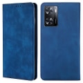 Miniatyrbilde 1 av 5: For Oppo A57s 4g / A57e 4g / A57 4g Magnetisk Autoabsorbert Anti-ripe Telefonveske Stativ Pu Leather Blue