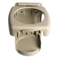 Pikkukuva 1 / 5: Auton universal taittuva vesimukin pidike Ilmanpoistoaukko Juomapidike Auton vesikupin kiinnitysteline CAN juomatarvikkeet| | Beige