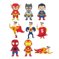 Pikkukuva 1 / 4: Sarjakuva Princess Diy Diamonds Maalaus Tarrat Kynätelineet Kupit Jääkaapit Superman