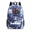 Miniatyrbild 1 av 4: Roblox Tema Ryggsäck Skolväska För Tonåringar Flickor Pojkar Barn Bok Laptopväska Vattentät Andas Lätt högskolereseryggsäck Lightning Blue
