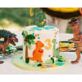 Miniatyrbilde 2 av 2: Stort dinosaur glitter bursdagsnummer lys