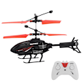 Miniatyrbild 1 av 9: Mini RC Infraröd induktionsfjärrkontroll RC Toy 2CH Gyro Helikopter RC Drone Red