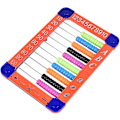 Pikkukuva 5 / 5: Abacus Math Lelut Esikoulun oppimispulma Laskulelut 100 helmeä lapsille (d-4)