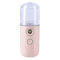 Bärbar Mini Luftfuktare Diffuser Söt Tyst USB Kall Dimma Personlig Dimluftfuktare Light Pink