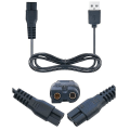 Pikkukuva 3 / 5: Lemmikkieläinten sähköparranajokoneen USB - power virtajohto C6/c7-hiusleikkurin latauslaitteeseen Shytmv