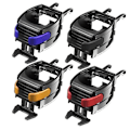 Miniatyrbillede 2 af 5: Bil Kopholder Udløb Luftventil Kop Rack Drikkevaremontering Indsæt Stand Holder Drikkeflaske Stand Container Krog Rack Bil | | Red