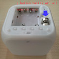Miniatyrbild 4 av 5: Heytea Super Mario 3 Inch Small Size Mini Led Digital Pojkar Anime Väckarklocka Barn Sovrum Inredning Datum, tid, temperatur