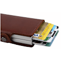 Miniatyrbillede 1 af 4: Dobbelt Anti-Theft Wallet RFID-NFC Sikker POP UP-kortholder Red Red- 12st Card