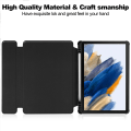 Pikkukuva 4 / 5: Case Samsung Galaxy Tab A9+:lle, Bluetooth näppäimistöllä pyörivä jalusta Pu+ cover Black
