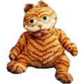 Miniatyrbild 1 av 3: Plyschleksak 11,8 tum ful söt fet katt Garfield docka söt katt orange kattdocka barndocka flicka Födelsedagspresent