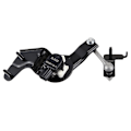 Miniatyrbilde 1 av 5: Høydenivåsensor bakledd, hodelys Lampenivåsensor for Subaru Forester Impreza Legacy 2006- black