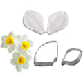 Pikkukuva 1 / 5: Molds ja -leikkurit Gumpaste narsissin set kakkujen koristeluun - Erinomaiset Daffodil