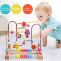 Miniatyrbilde 3 av 4: Motorferdighetsløkke Babylekeperler Labyrint Motorferdighetskuber Læreleker Abacus Barneleker Fra 1 2 3 år Gutter Jenter Barn