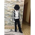 Pikkukuva 5 / 5: Lasten Michael Jackson Cosplay-asu Supertähti Laulaja Tanssipuvut Purim uudenvuoden juhlamekko Pojat Lapset Tanssimekko D_ia