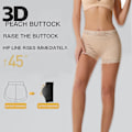 Pikkukuva 3 / 5: Naisten Invisible Butt Enhancer Lifter Hip and Butt Pehmustetut Muotoiluvaatteet Lantiopehmusteet Pehmustetut alusvaatteet Apricot XL