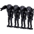 Miniatyrbild 3 av 5: 28st Pack Stridssoldater, generaler och droider med vapen Set, byggstenar Actionfigurer Leksak Barn Present