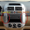 Pikkukuva 5 / 5: Car Center Console Cupin pidikkeen korttipaikka Polo 9n 2002 2003 2004 2005 2006 2007 2008 2009 2010 6q0 858 602 auton juomatelineet - juomatelineet
