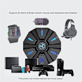 Miniatyrbild 1 av 5: Tangentbords- och musadapter Gaming Tangentbord Mus-omvandlare för en/ps4/switch/ps3/ 360-konsoler till Black