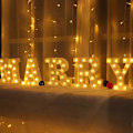 Miniatyrbilde 5 av 5: LED Bokstavlys Store Dekorative Hagelys for Utendørsbruk M