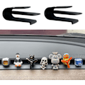 Miniatyrbild 1 av 5: 2-pack luftfräscharadapter designad för Tesla luftventil modell 3/y, luftfräschare ingår inte