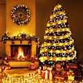 Pikkukuva 4 / 5: Joulun nauhavalot, Led Xmas String Light Up -nauha Joululoman juhlan koristelu