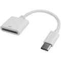 USB-C til 30-pinners omformerledning kompatibel med eldre Apple-enheter