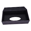 Miniatyrbild 4 av 5: Bärbart läder rektangulärt cover Box Case Etui Pumppapper Hotell Hem Bil Present Brun