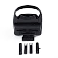 Pikkukuva 4 / 5: Automukinpidike Universal Auton juomakiinnitysteline Auton ilmanpoistoaukko Mukitelineteline Autotuote Autotarvikkeet - Juomatelineet Black color