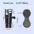 Miniatyrbillede 4 af 5: 4 i 1 multifunktionel justerbar bilkopholder Expander Adapter Basebakke Bil drikkekopflaskeholder Bilinteriørdele| |