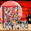 Pikkukuva 3 / 4: Halloween-hahmo Docka Adventskalender Painajainen ennen joulua-teema Innehåller 24 juontaja 24 dagars Countdown Calendar_m