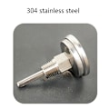 Miniatyrbilde 5 av 5: 1/4 Npt -10-100/0-220f Skive Termometer For Tekanne Kjel Temperaturmåler