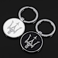 Miniatyrbillede 3 af 4: 2 Pack billogo nøglering - 3d zinklegering nøglering