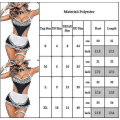 Pikkukuva 4 / 4: Naisten piika Cosplay Alusvaatteet Lace Riimu Yöpaita set Seksikäs puku S