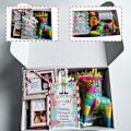 Pikkukuva 2 / 6: 24.12. dagars nedräkning julkalender 2022 tomtepaket med kort och tomtedocka, julklappslåda för barn 24 Days Advent Calendar 24 Days Advent Calendar