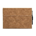 Miniatyrbild 1 av 5: För Microsoft Surface Go / Go 3 / Go 2 10,5 tum Pu-läder case för surfplattor Stativ Skyddande cover Brown