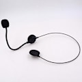 Miniatyrbild 3 av 5: 6st Toy Mikrofon Headset Dräkt Mikrofon Prop Maskerad Fake Headset Props