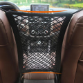 Miniatyrbild 1 av 5: 3 lager Bilförvaring Nätväska Organizer Hållare Mesh Säte Rygghängare Trunk Krokar String Kit Auto Interiör Tillbehör Till Bil| | 1