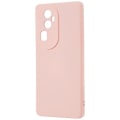 Miniatyrbild 3 av 5: För Oppo Reno10 5G Gummerat TPU- phone case Candy Color Fiberfoder Anti- cover Pink