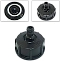Miniatyrbilde 3 av 5: Senrise S60x6 plast Ibc tankadapter Grovgjenget plugg til 1/2" kranadapter for Ibc tonn ventil