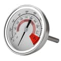 Miniatyrbillede 1 af 5: Ovntermometer i rustfrit stål BBQ Grill Rygertermometer 75℃ til 300℃ og 150℉ til 600℉ (Type B 300°C)LO-Ron