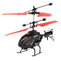 Miniatyrbild 3 av 9: Mini RC Infraröd induktionsfjärrkontroll RC Toy 2CH Gyro Helikopter RC Drone Red