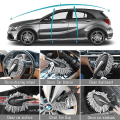 Miniatyrbillede 3 af 4: Mikrofiber bilvaskmoppe Bilrengøring Blød børste Støvfjernelsesværktøj Autorengøring Lille voksmoppe Autovasktilbehør| | Blue
